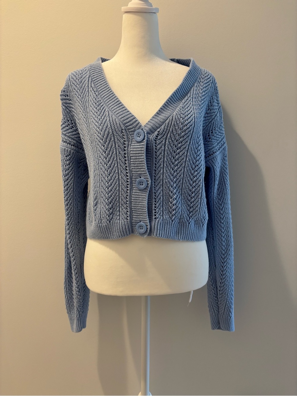 Hollister Cropped Cardigan